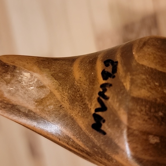 Vintage Mini wooden hand carved duckling duck decoy - Picture 6 of 6